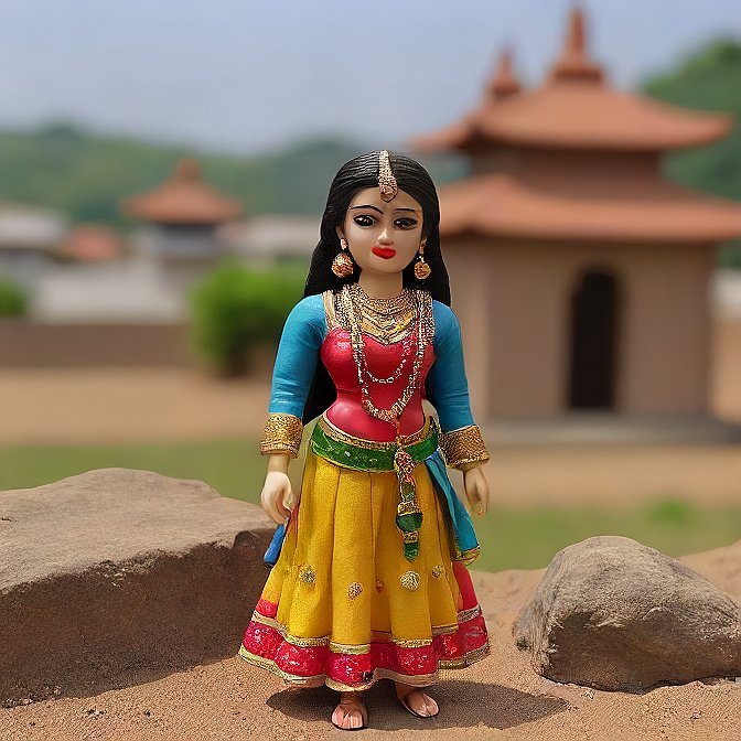 3D cartoon character art